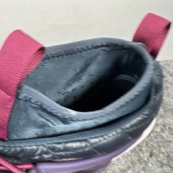 The North Face Thermoball HC Sneaker Shoes Women's 6.5 Dark Purple Navy Magenta - Picture 13 of 14